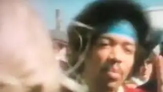 Jimi Hendrix Gedenkstein auf der Insel Fehmarn