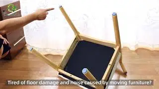 Stop Scratching Your Floors! PTFE Sliders Make Moving Furniture EASY