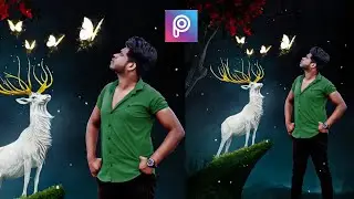 Picsart Mobile Realistic HD Photo Manipulation editing tutorial - Prakash photo Editing