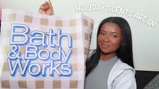 BATH AND BODY WORKS HOLIDAY SCENTS HAUL
