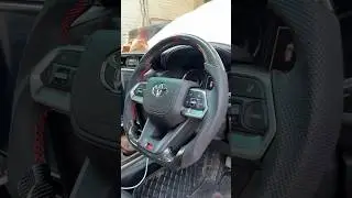 GR steering upgraded in fortuner #youtubeshorts #trending #viral #fortuner @HybridCustoms
