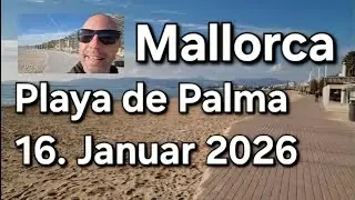 🌴Playa de Palma Kompakt - 🥳Tag & Nacht am Ballermann |♥️Mallorca VLOG 16. Januar 2026