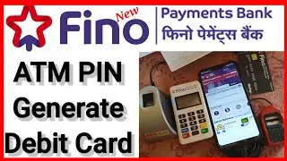 FINO New atm pin generation kaise kare,How to generate ATM pin FINO in 2023 live full process #fino