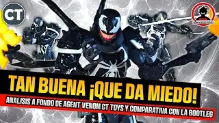 💥 ESPECTACULAR AGENT VENOM CT TOYS YAMAGUCHI REVOLTECH KO review en Español! #aliexpress