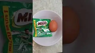 cemilan simple dari Milo #shorts