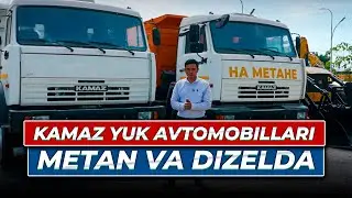 Yangilangan KAMAZ yuk avtomobillari - Metan va Dizelda