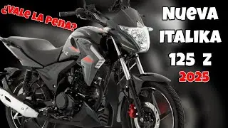 YA LLEGO! 🤯 ITALIKA 125z 2025 😨  ¿mas rapida?