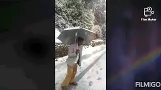 Snow fall my B.G.R.Campus,Pauri