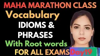 30 Questions = 30 Marks | 10 Synonyms + 10 Idioms + 10 Philes | All Competitive Exams”