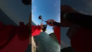 Epic Coastal Battle: Catching a Monster Striped Bass 🎣🌊