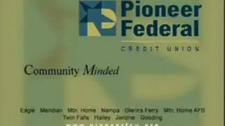 Pioneer Federal Credit Union -TV Spot