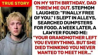 «Ты мне больше не сын», — сказал отец на моё 18-летие. — Адвокат нашёл меня бездомным и...