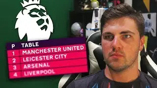 REACTING TO MY PREMIER LEAGUE PREDICTIONS!