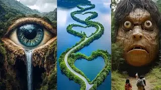 Places On Earth That Don't Feel Real #travel #nature #adventure