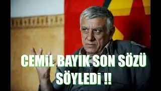 CEMiL BAYIK SON S&Ouml;Z&Uuml; S&Ouml;YLEDi !!