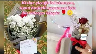 EV'DE GÜL NASIL KURUTULUR?/KURUYAN ÇİÇEKLER NASIL BUKETLENİR? HEPSİ BU VİDEO'DA MEVCUT 🎁🌼🌹🎀