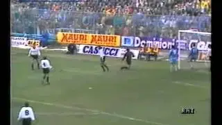 23-11-1986 Como Inter 1-1 10^ Giornata Campionato Serie A 1986 1987 RAI