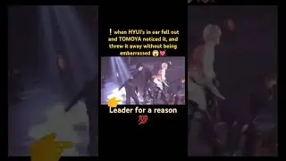 TOMOYA being leader for a reason🤩 | #NEXZ #넥스지 #ネクスジ #TOMOYA #HYUI