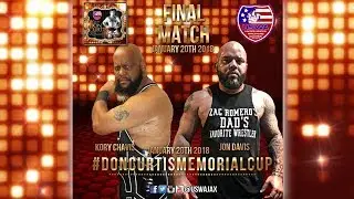 USWA: Don Curtis Memorial Cup 2018 Finals Kory Chavis vs Jon Davis