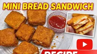 Mini bread sandwich #ejazansarifood #indianfood #recipe #food #imrankhan #804#darama