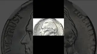 $14,950 1943 Jefferson Nickel Planchet Error #shorts