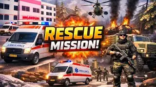Epic Rescue Mission 🚑💥 Military Emergency Gameplay | Extreme Action Game