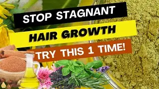 RED CLOVER: NO HAIR STRANDS WILL FALL OUT - STOP SLOW GROWTH NOURISH & STIMULATE STRESSED FOLLICLES