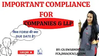Roc Compliance for Company and LLP with due dates
