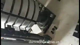 How to change the folding blade of napkin paper folding machine
