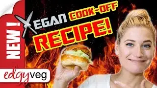 Vegan Recipe: Squash Burgers -Vegan Cook Off Challenge | The Edgy Veg