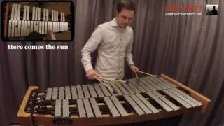 Here comes the sun / The Beatles for vibraphone