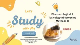 Introduction to Toxicology, Regulatory bodies, Guidelines