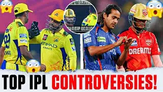 Top 10 IPL 2025 Controversies So Far