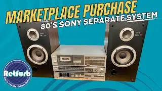 Стереосистема Sony TX22 80-х годов с eBay, с неизвестными проблемами — Retfurb Vintage Audio