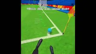 Amazing curve shot from corner kick😎😎💀💀💀‼️ #vr #vrfs #football
