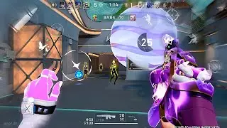 Trying Clove for the first time in VALORANT Mobile 