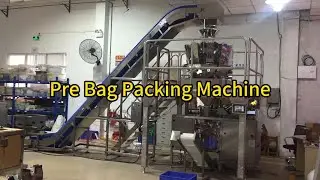 Single Station Pre Bag Packing Machine for Premade Bags Food Packaging Filling Equipment
