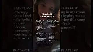 PLAYLIST NAME IDEAS!! 🌸 #music #playlist #spotify #kawaii #diy #bored #creative #art