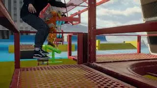 EA Skate. Tailslide 360 Flip 180 [New Hippie Flip]