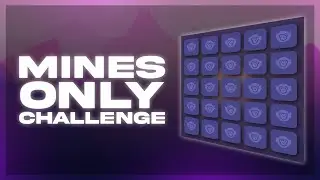Mines only challenge with a twist | Rblxwild 500k bal