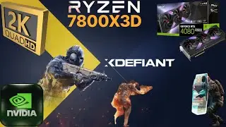 XDefiant @ 1440p Native + Maximum Settings - RTX 4080 Super PNY XLR8 ARGB | AMD 7800X3D