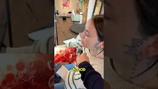 smelling alcohol from blood is insane 😭 #tattooartist #storytime #artist #tattooideas #tattooshop