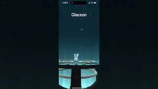 Shiny Glaceon Evolution #pokemongo #eevee #pokemon #pokemongame #glaceon #shinypokemon #shiny