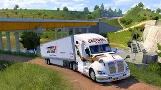 🦫MOD KENWORTH T680 2014 CAMAROTE PANOR&Aacute;MICO 76&rdquo; DE PAQUETER&Iacute;A CASTORES | ats mods 1.57 | Madara 57