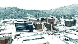 UPIKE Campus January Snow
