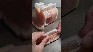 3D Printed Desiccant Container for the AMS Bambu Lab X1C #3dprinting #bambulab #asmr #3dprinter