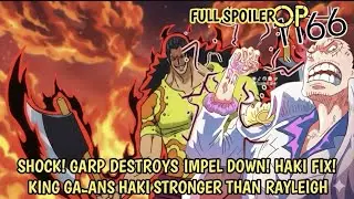 GARP DESTROYS IMPEL DOWN! Dragon FREED! King Gaban's Haki SURPASSES Rayleigh?! (ONE PIECE 1166)
