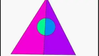 Deadly Colourful Deathly Hallow Symbol