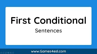 First Conditional