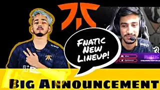 Fnatic Big Announcement🔥 | Fnatic New Lineup ! Scout Leaving Fnatic - Owais Explaining